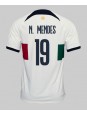Portugali Nuno Mendes #19 Vieraspaita MM-kisat 2022 Lyhythihainen
